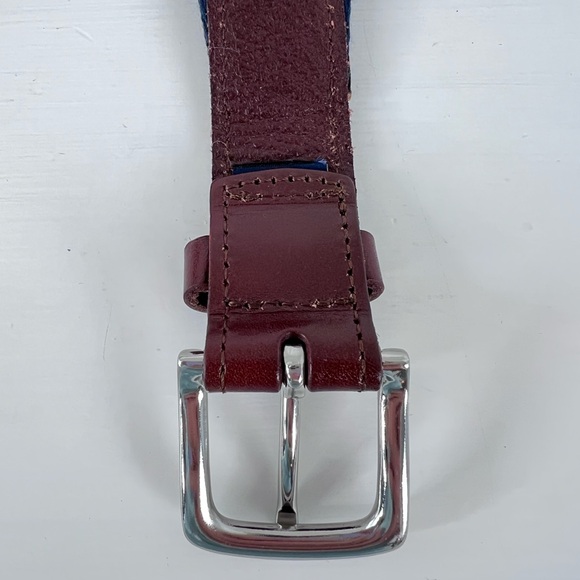 Vineyard Vines Belt pink and navy blue belt - Picture 7 of 13